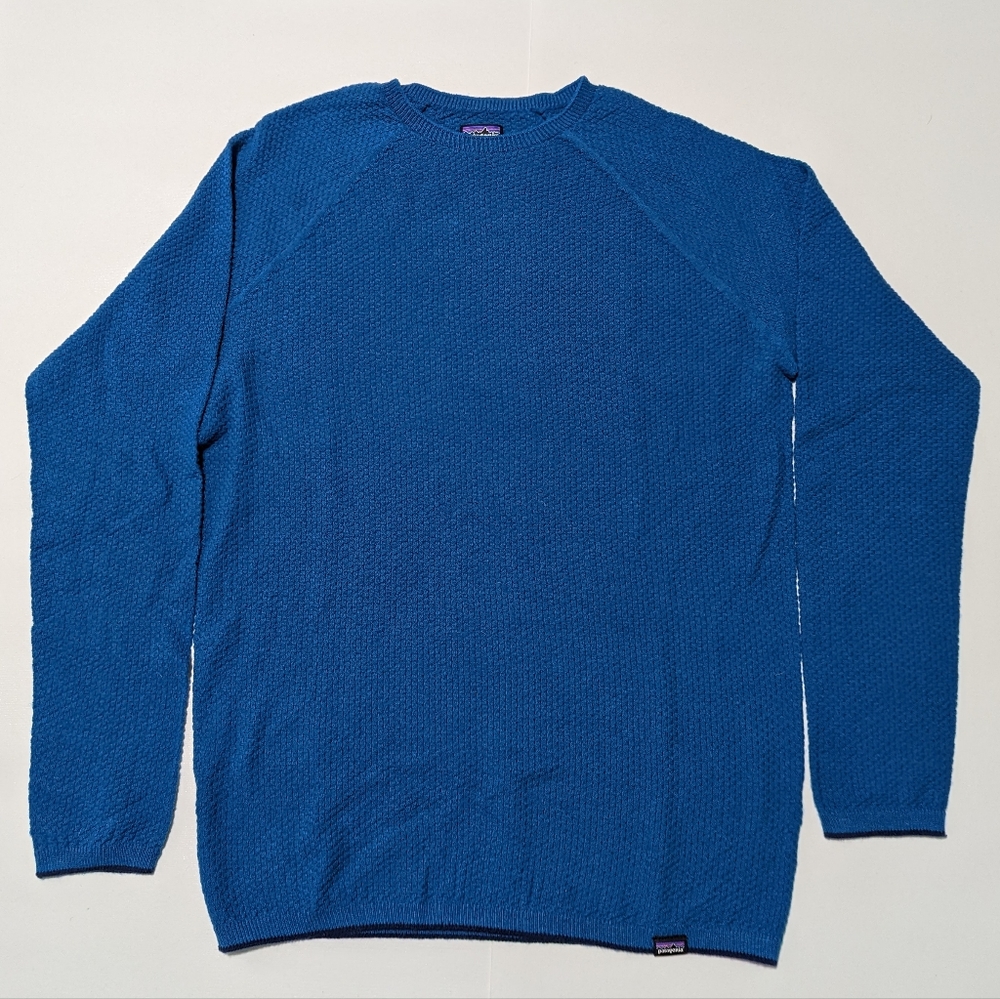 Men's Patagonia L Blue Capilene Air Crew Shirt